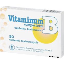 VITAMINUM B Compositum x 50 drażetek
