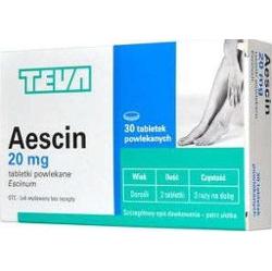 AESCIN 0,2 x 30 tabletek