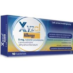 Xyzal Allergy x 10 tabletek