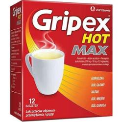 GRIPEX Hot MAX x 12 saszetek