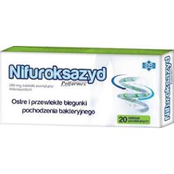 Nifuroksazyd Polfarmex x 20 tabletek