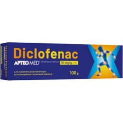 Diclofenac Apteo Med żel 100g
