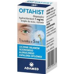 Oftahist 1mg/ml krople do oczu 5ml