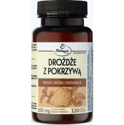 Drożdże z pokrzywą x 120 kapsułek