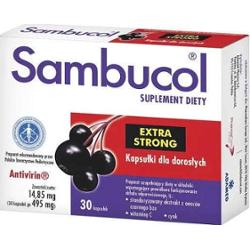 SAMBUCOL EXTRA STRONG x 30 kapsułek