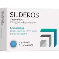 Silderos 25mg x 2 tabletki