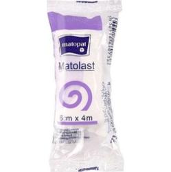 MATOLAST Bandaż podtrzymujący elastyczny tkany o wysokiej rozciągliwości 4m x 6cm x 1 sztuka