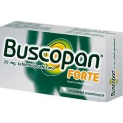 Buscopan Forte 20mg x 10 tabletek