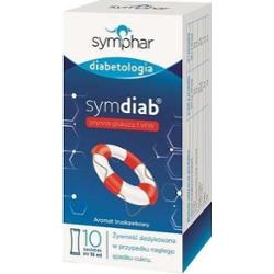 Symdiab Płynna glukoza x 10 saszetek