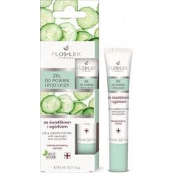 Floslek Żel do powiek i pod oczy ze świetlikiem i ogórkiem 15 ml