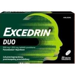 Excedrin Duo 200mg + 500mg x 20 tabletek