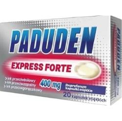 Paduden Express Forte 400mg x 20 kapsułek