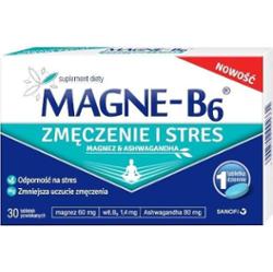 Magne-B6 Zmęczenie i Stres x 30 tabletek