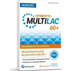 MULTILAC 60+ x 20 kapsułek