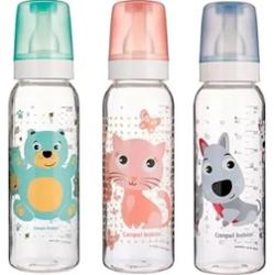 CANPOL Butelka niemowlęca dekorowana 250ml 11/841 (BPA 0%)