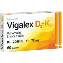 Vigalex D3 + K2 x 60 tabletek