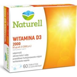 Witamina D3 2000j.m x 60 tabletek do ssania