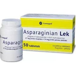 Asparginian Lek x 50 tabletek