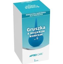 APTEO CARE Gruszka z miękkim końcem nr 9 x 1 sztuka
