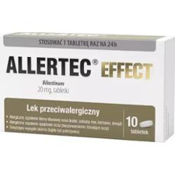 Allertec Effect 20mg x 10 tabletek