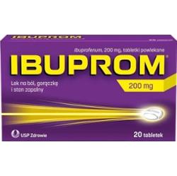 Ibuprom 200mg x 20 tabletki