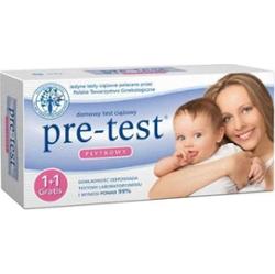 PRE-TEST test ciążowy płytkowy 1+1 GRATIS