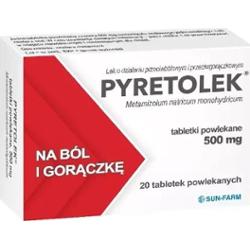 Pyretolek x 20 tabletek