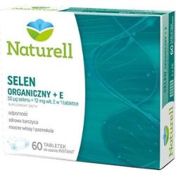 Selen organiczny + E x 60 tabletek do ssania