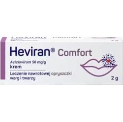 Heviran Comfort krem 50 mg/g 2g