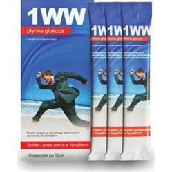 Glukoza płynna 1WW smak truskawkowy 12ml x 10 saszetek