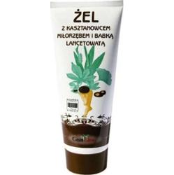 ŻEL Z KASZTANOWCEM, MIŁORZĘBEM I BABKĄ LANCETOWATĄ 200ml