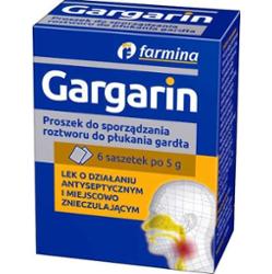 GARGARIN 5g x 6 saszetek