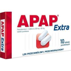APAP Extra x 10 tabletek