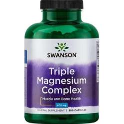 SWANSON Triple Magnesium Complex 400mg x 300 kapsułek