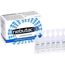 Nebutac 3 hipertoniczny 3% roztwór NaCl do inhalacji x 30 ampułek