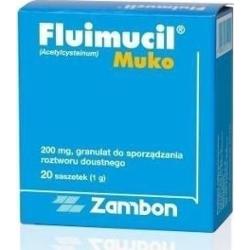 FLUIMUCIL MUKO 200mg x 20 saszetek