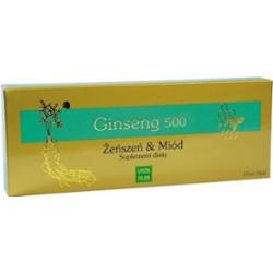 GINSENG 500 Płyn doustny 10ml x 10 fiolek