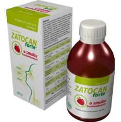Zatocan Forte syrop o smaku truskawkowym 240g