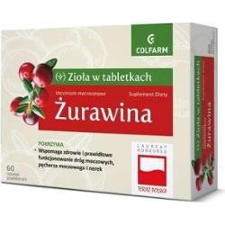 ŻURAWINA x 60 tabletek