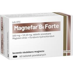 Magnefar B6 Forte x 60 tabletek