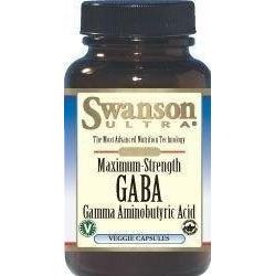 SWANSON GABA forte 750mg x 60 kapsułek