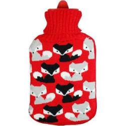 Gumowy termofor 2 litry z pokrowcem x 1 sztuka