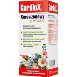 GARDLOX syrop ziołowy z miodem 120ml