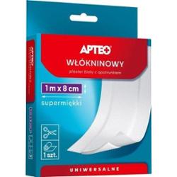 APTEO Care Plaster włókninowy z opatrunkiem 1m x 8cm