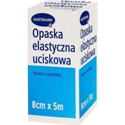 OPASKA ELASTYCZNA z zapinką 5m x 8cm x 1 sztuka