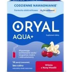 Oryal Aqua+ Wiśnia z nutą wanilii x 14 saszetek