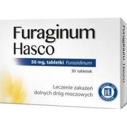 Furaginum Hasco 0,05g x 30 tabletek