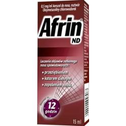 AFRIN ND aerozol 0,5mg/ml 15ml
