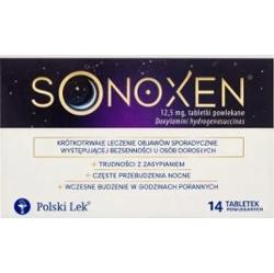 Sonoxen 12,5mg x 14 tabletek