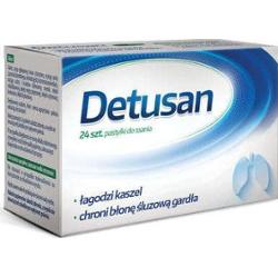 DETUSAN x 24 pastylki do ssania
